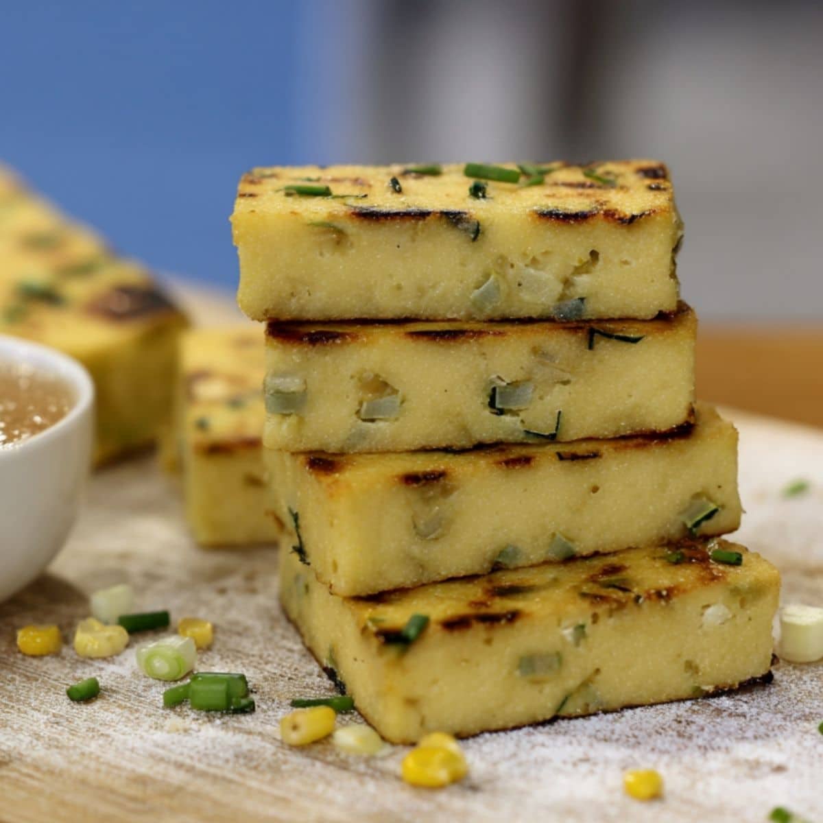 Deliciosos Bocaditos Salados de Polenta