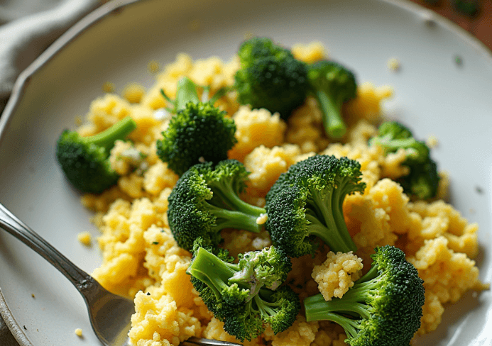 Brócoli con huevo: Receta saludable, fácil y deliciosa