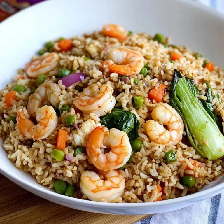 Arroz Frito Con Pak Choi