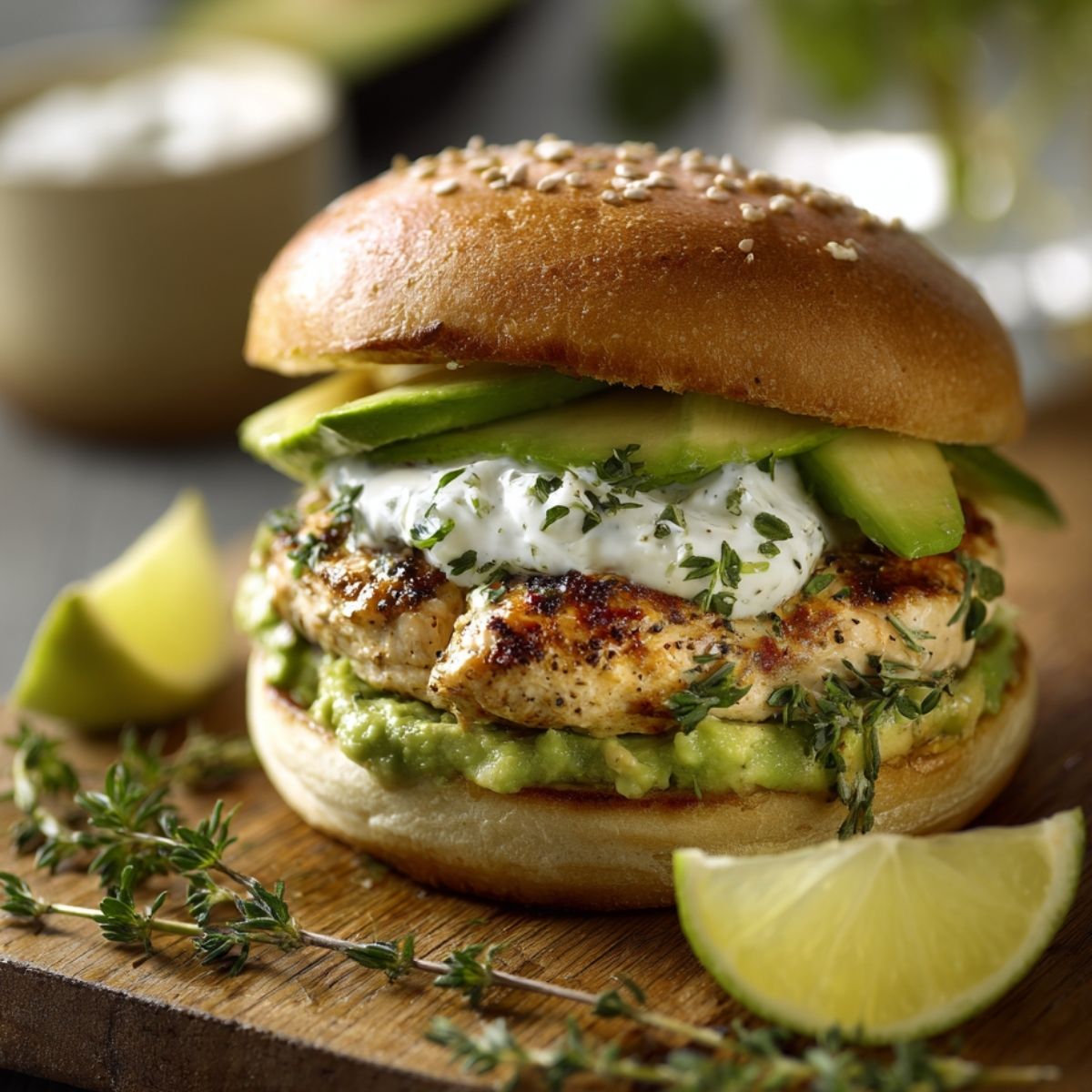 Hamburguesas de Pollo