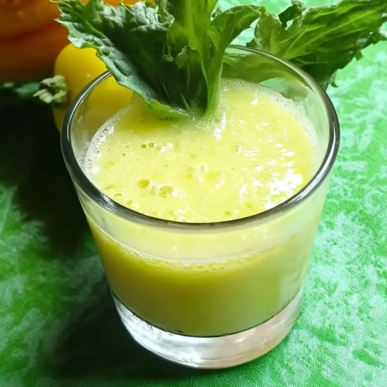 Jugo Verde de Piña, Pepino y Espinaca
