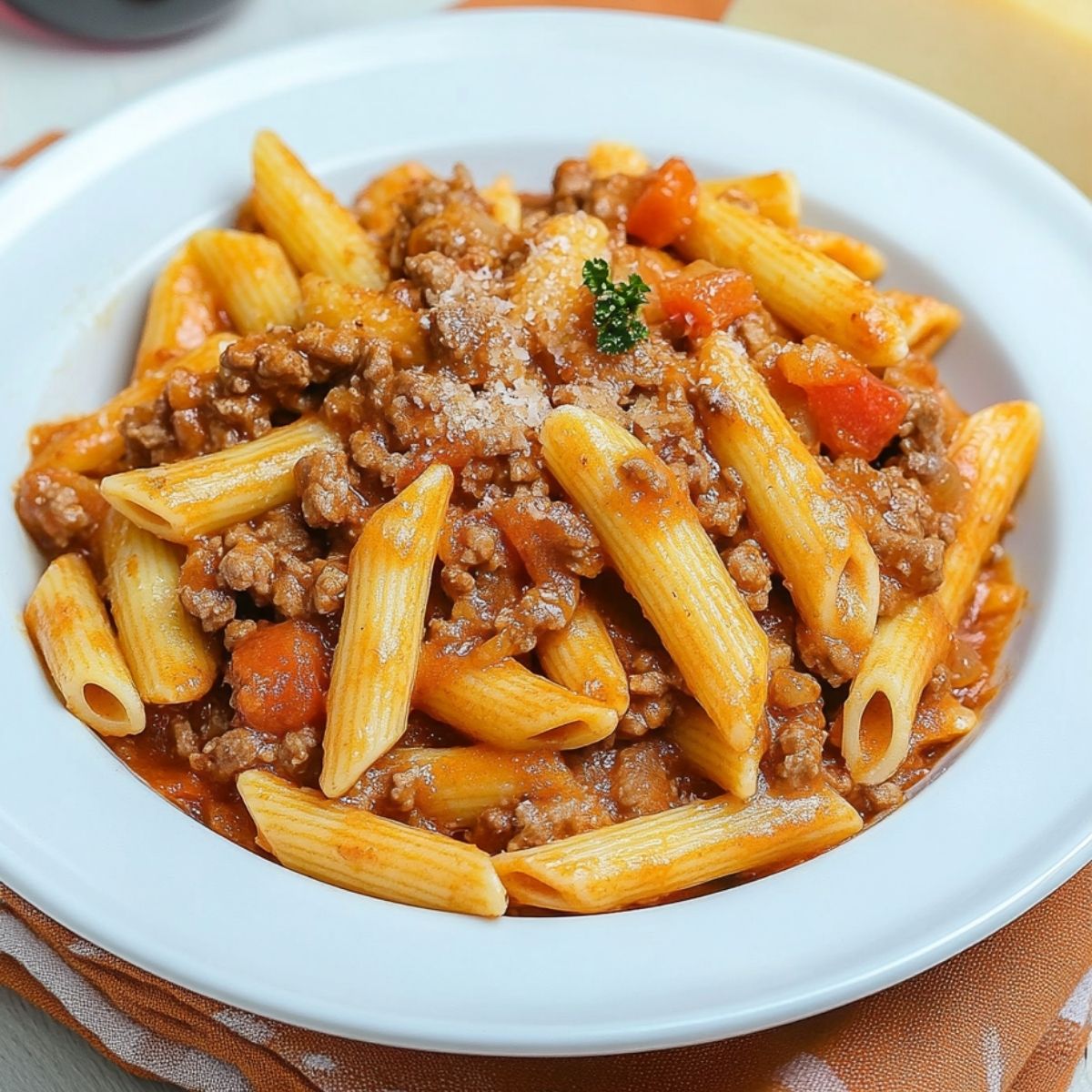 Macarron Con Carne Picada