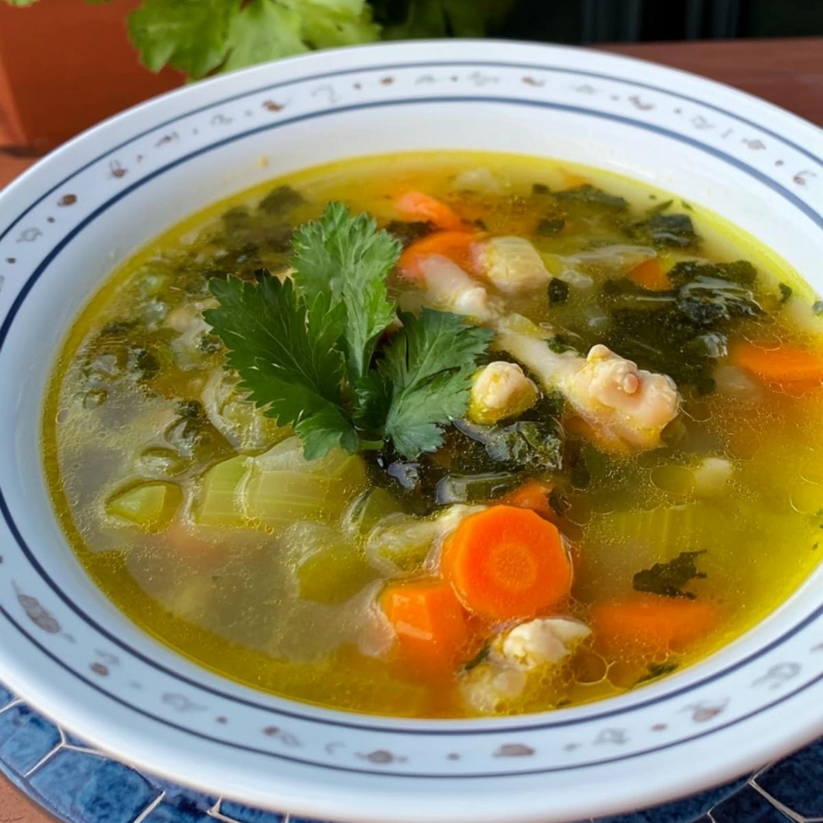 Mi Sopa De Pata De Pollo