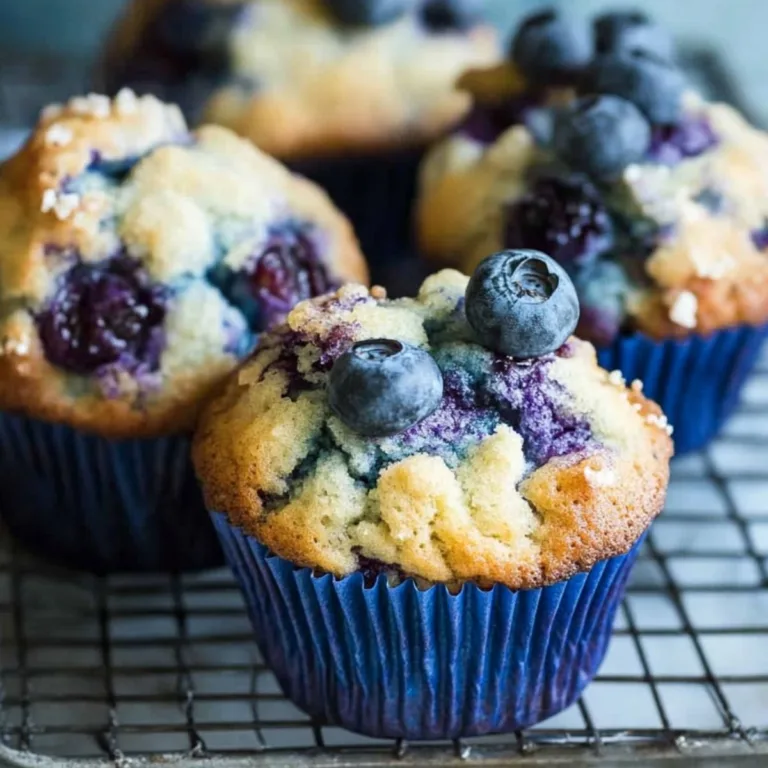 Muffins de Mora Azul
