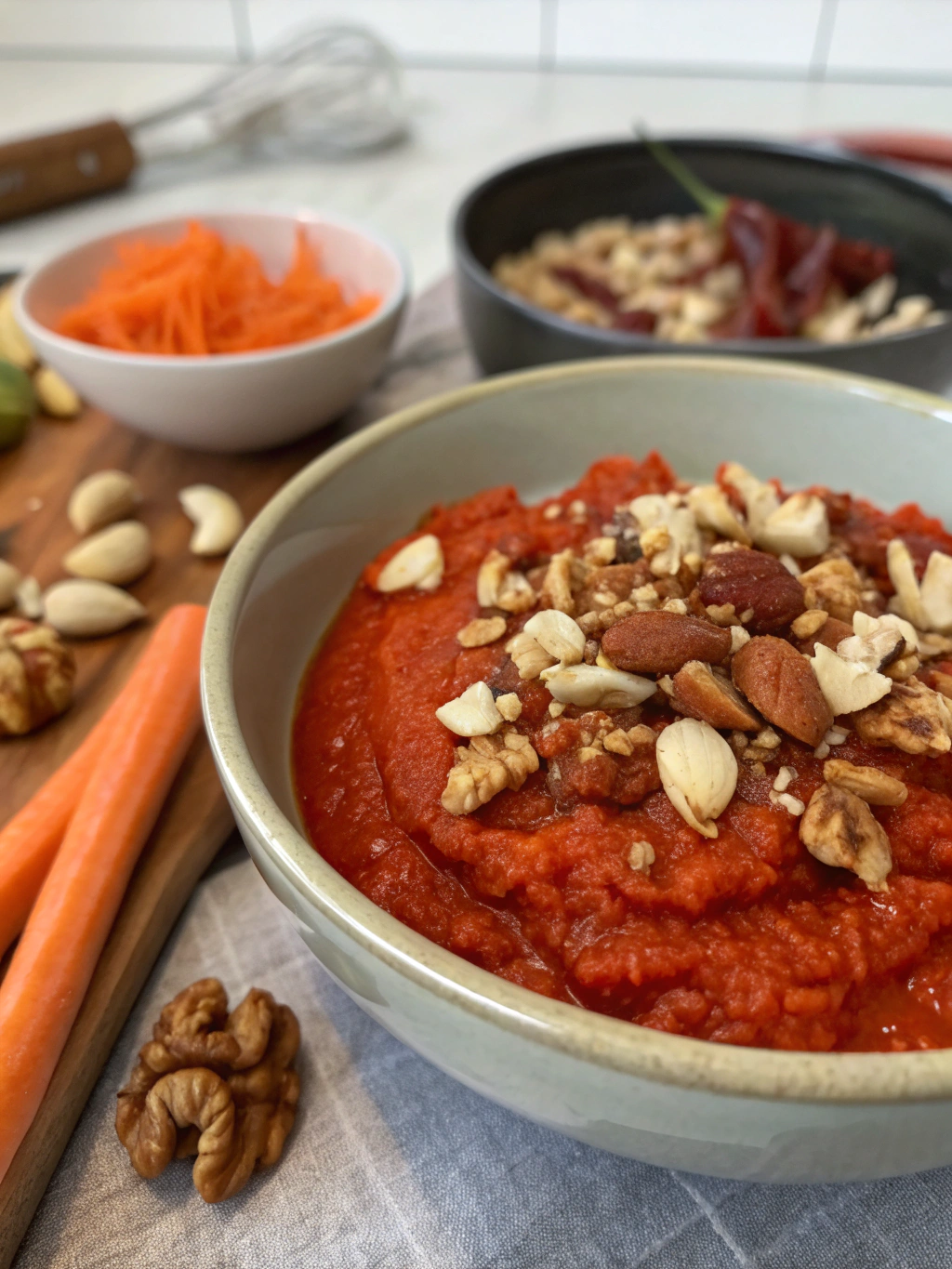 Muhamara Zanahoria Almendras