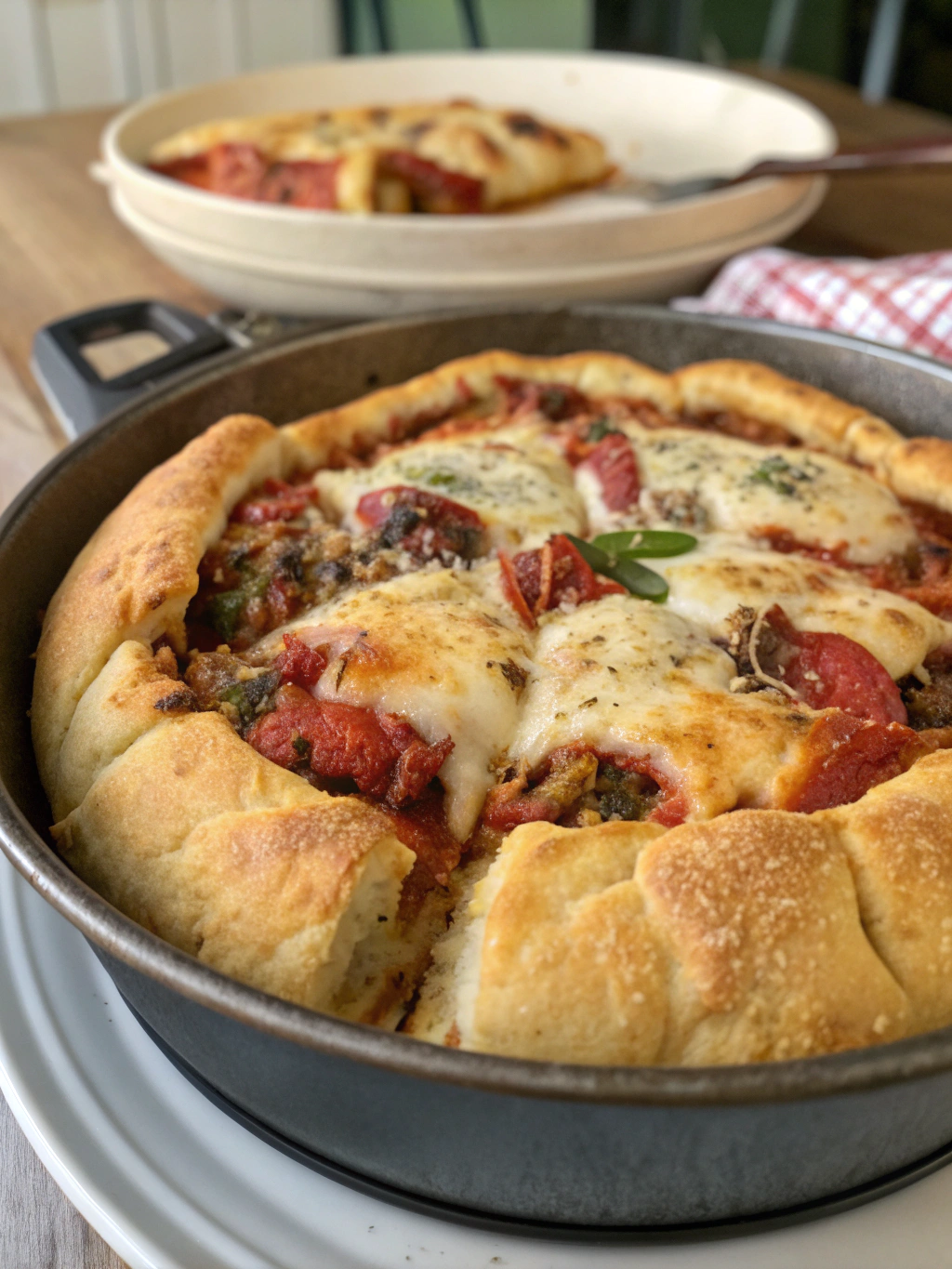 Pan Pizza Relleno