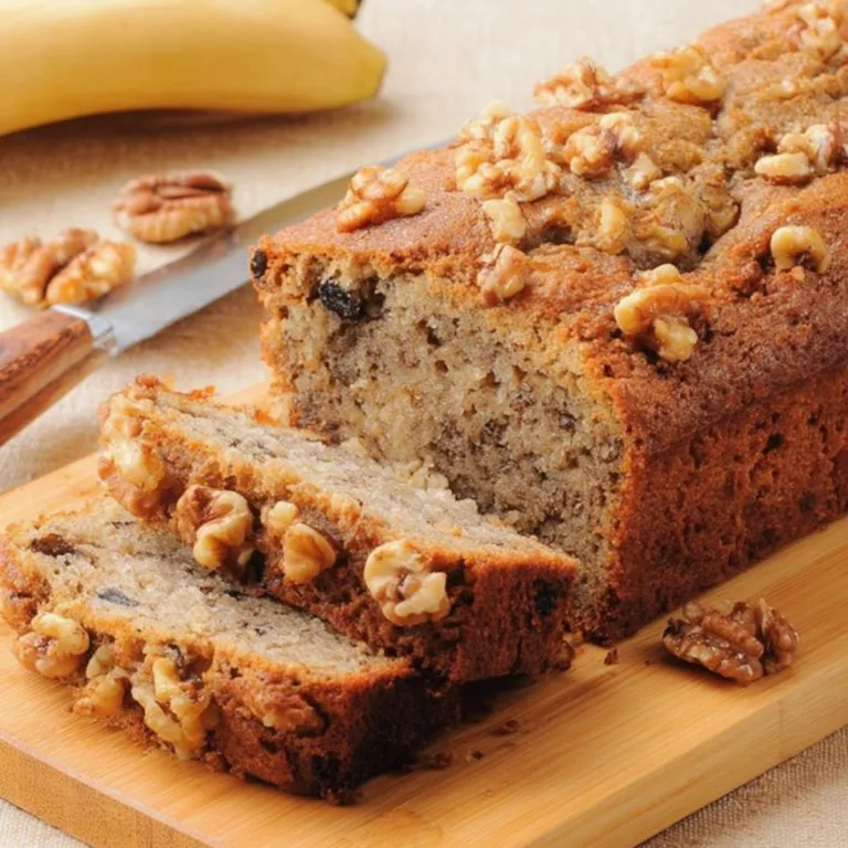 Pan de Plátano con Nueces