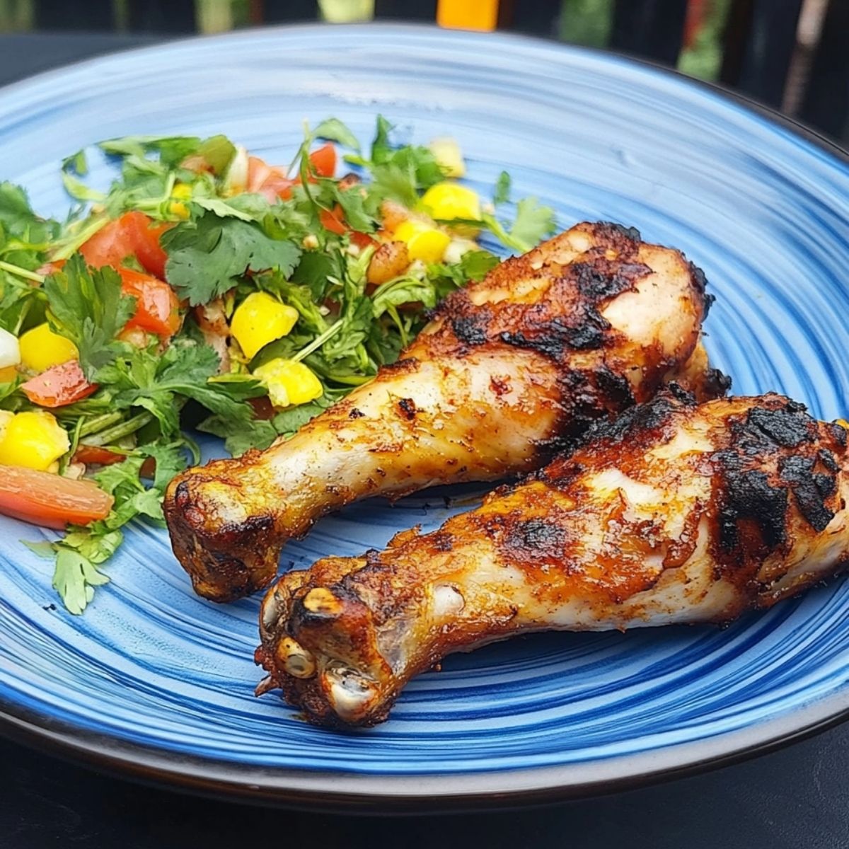 Patas De Pollo Asadas A La Barbacoa