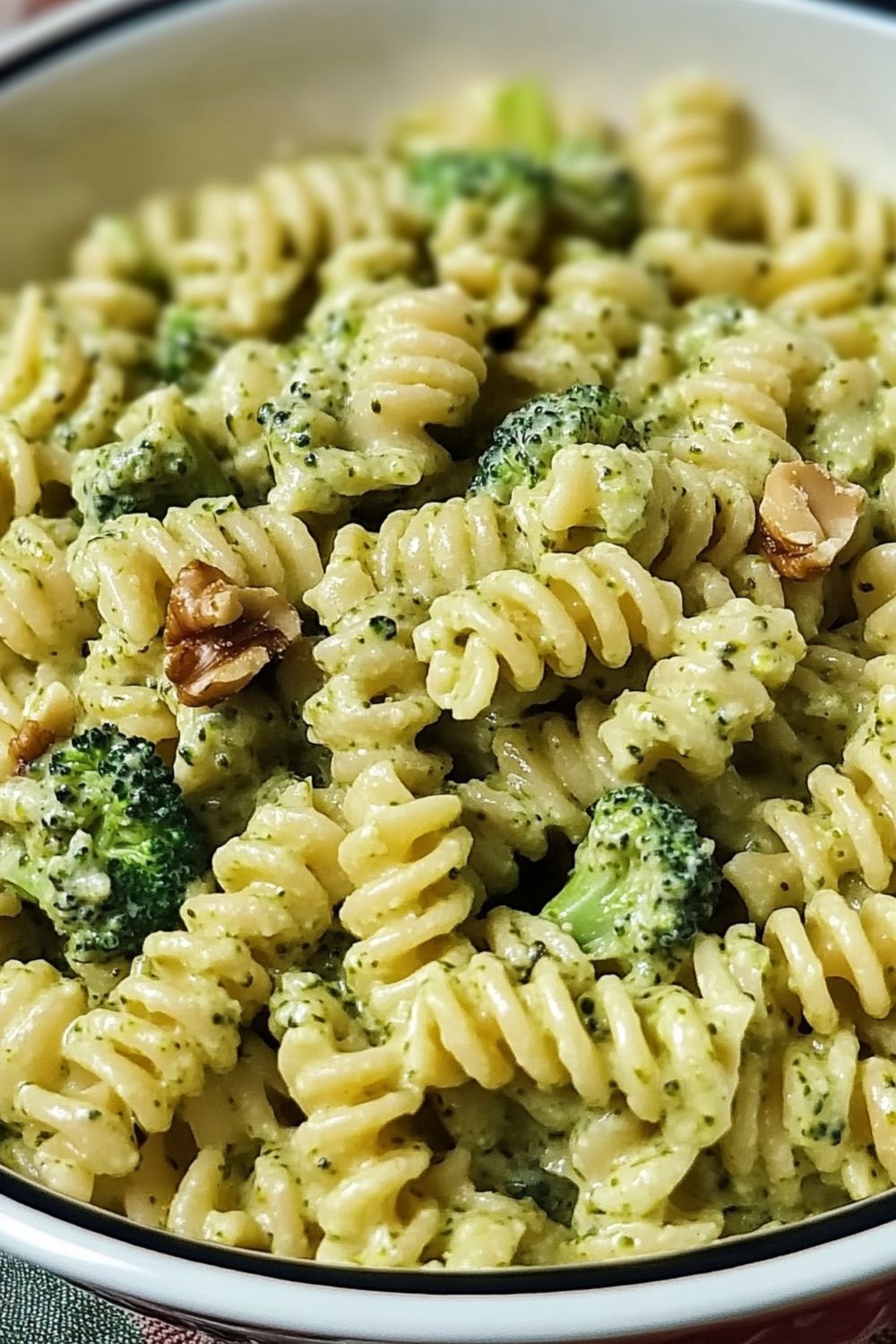 Pesto de brócoli con pasta