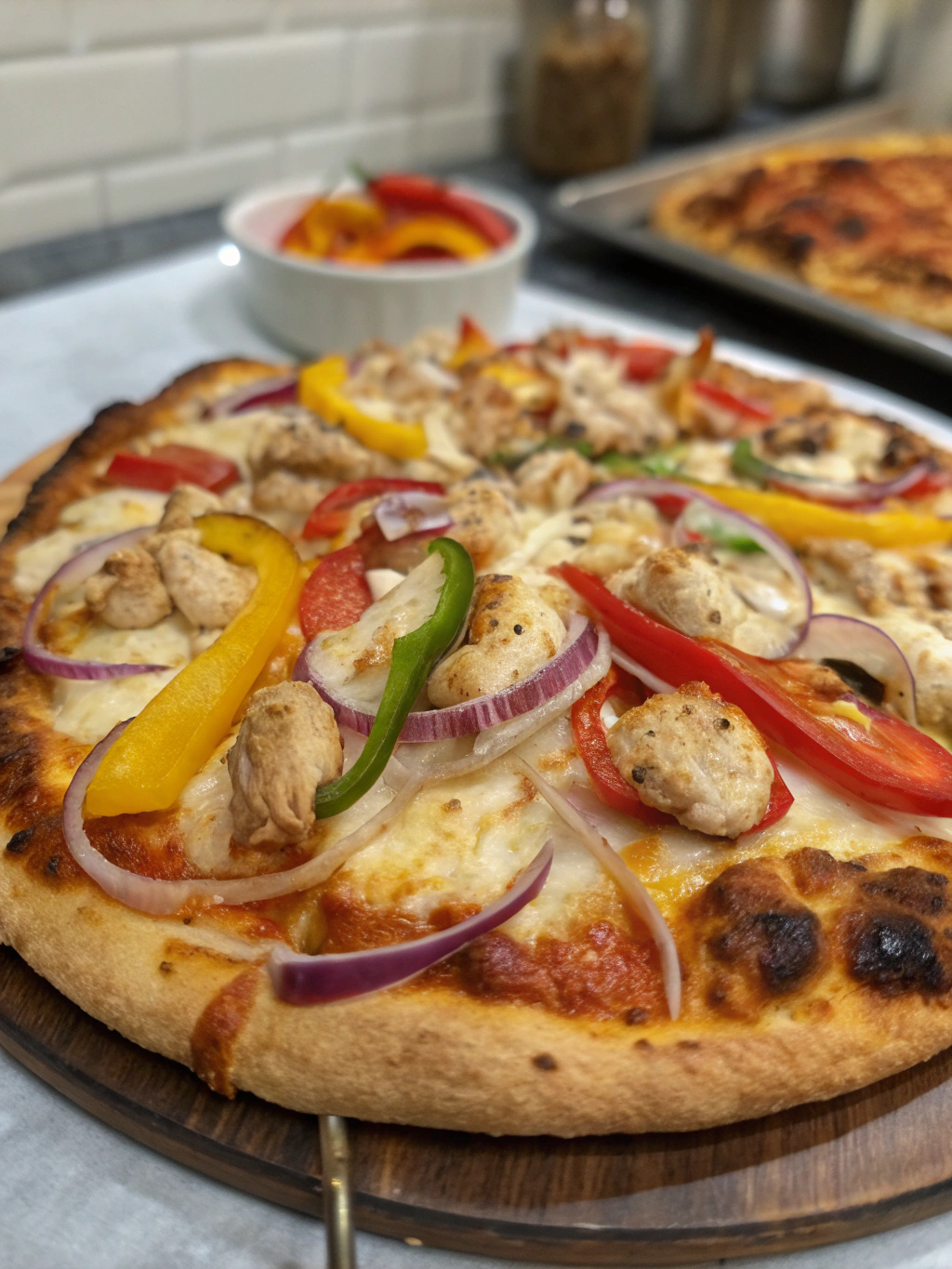 Pizza con Pollo