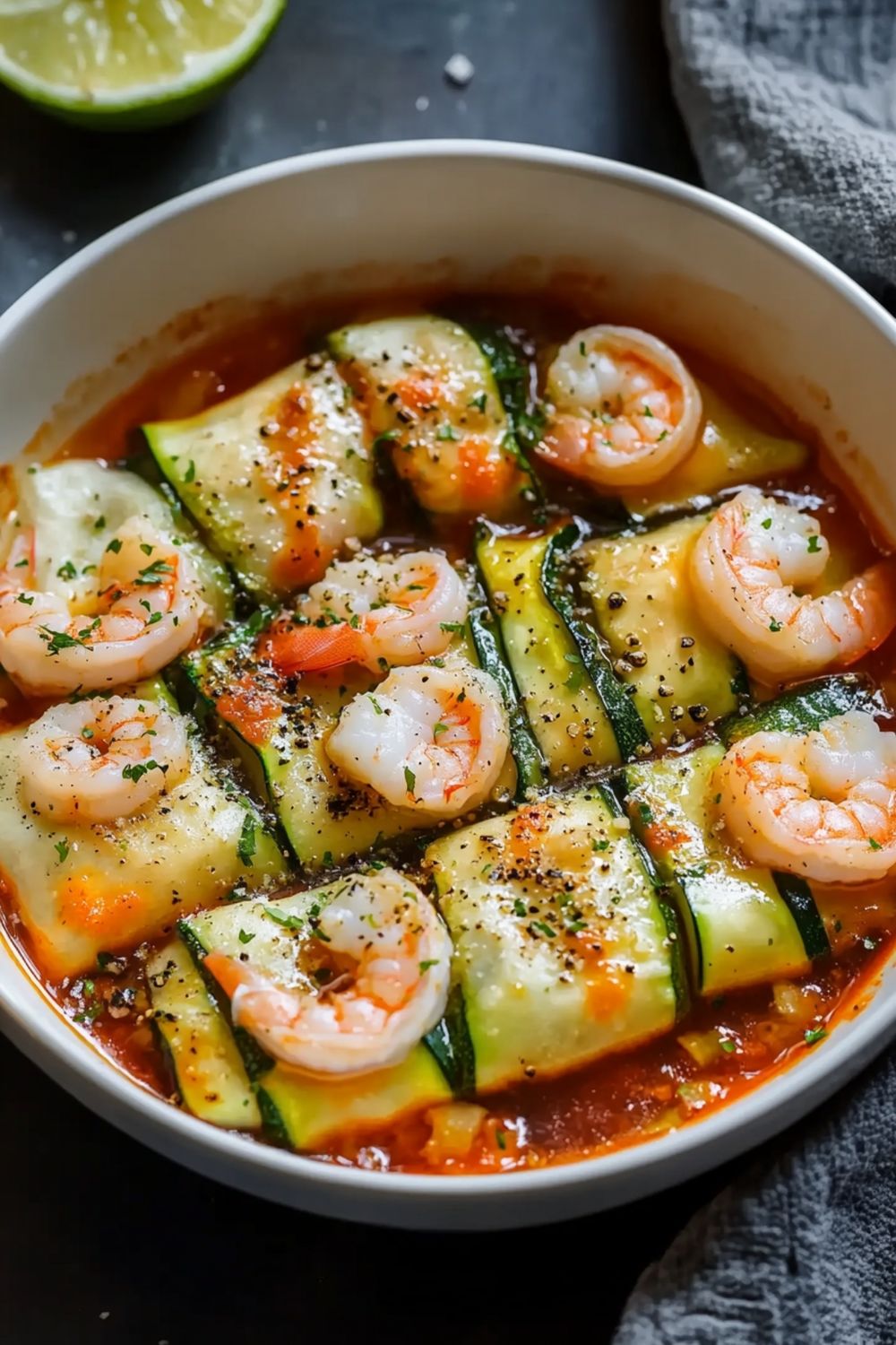 Raviolis de calabacín