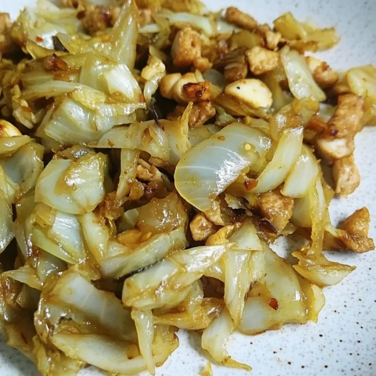 Repollo Chino Salteado