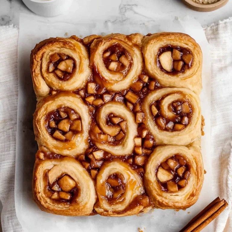 Rollos de Canela y Pastel de Manzana