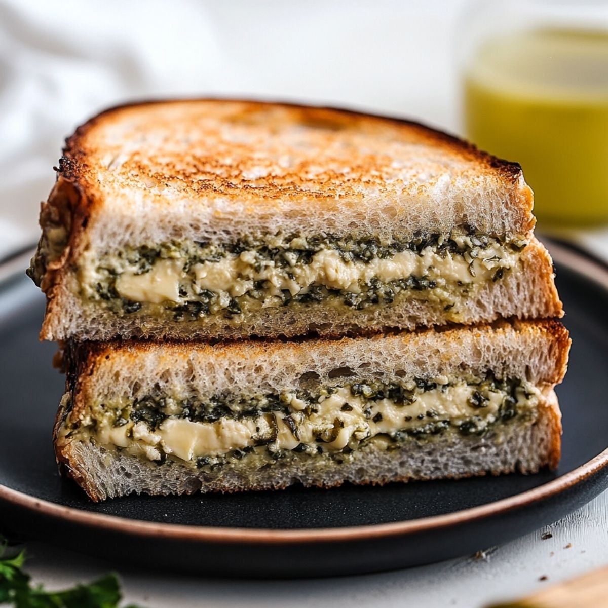 Sándwich de atún y queso