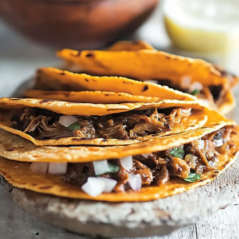 Tacos de birria caseros
