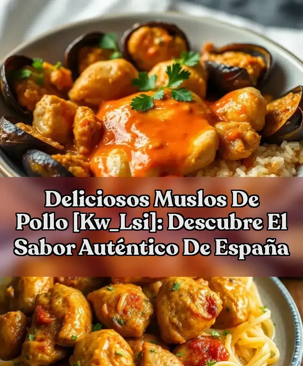 Muslos de Pollo a la Riojana: ¡Receta Casera Fácil! -…